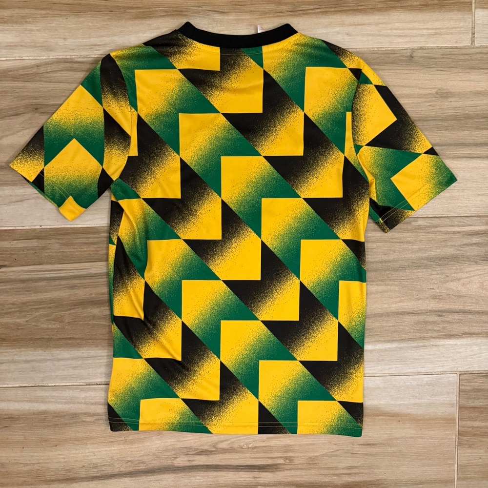 Adidas Arsenal FC 2022-23 Pre-Match Jersey Youth Medium 11-12Y Yellow Green - Picture 3 of 9